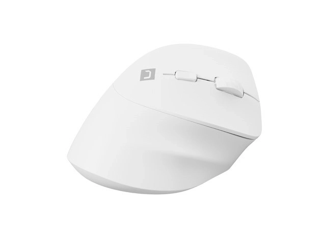 Souris verticale sans fil Crake 2 BT 5.2 + 2.4GHz blanche