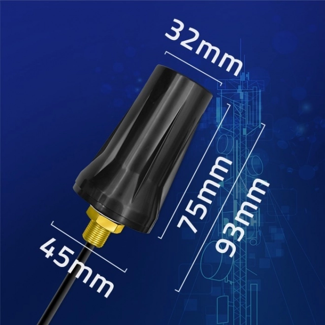 Antenne 4G LTE Dual 7dBi pour utilisation extérieure