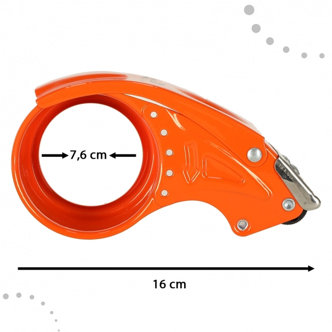 Distributeur professionnel de ruban adhésif en métal 5 cm