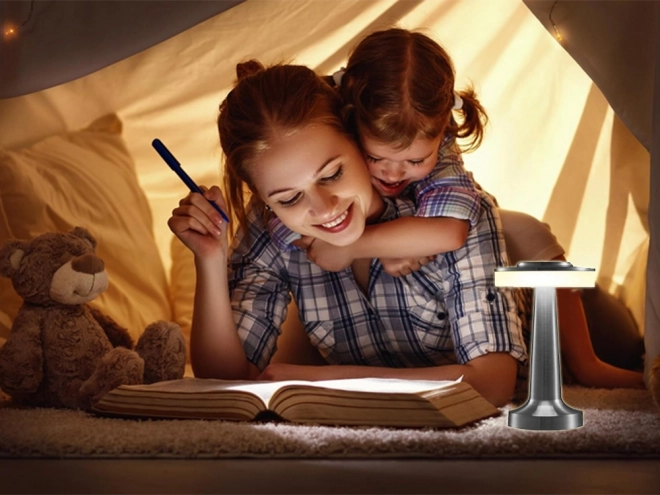 Lampe de chevet tactile 3 étapes pour chambre sans fil