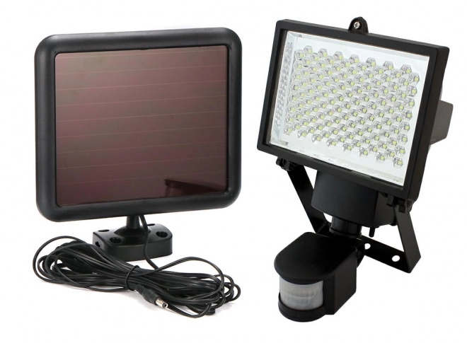 Lampe solaire de jardin avec capteur de mouvement 120 LED