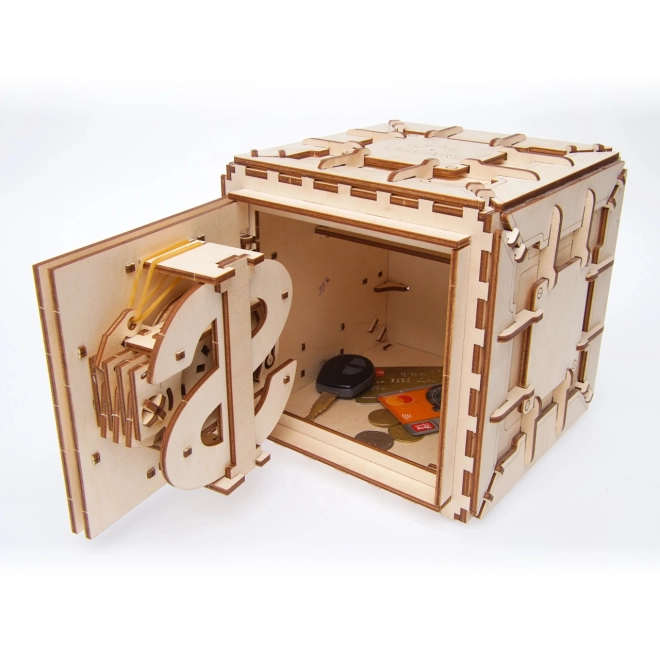 Ugears puzzle 3D - Coffre-fort 179 pièces