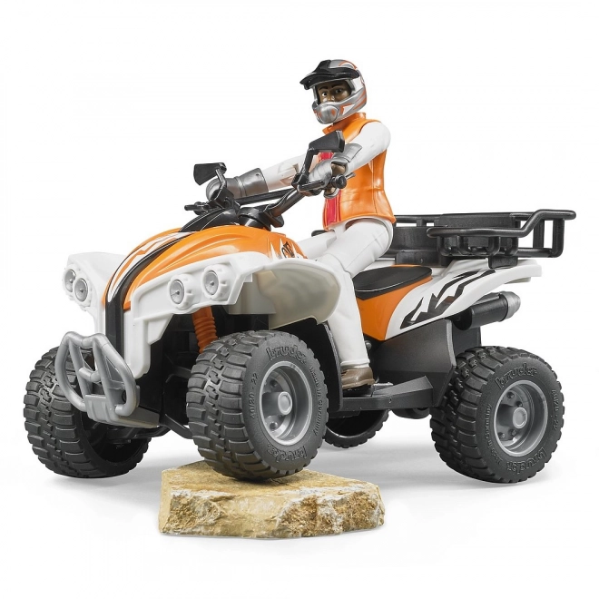 Bruder BWORLD Quad avec conducteur