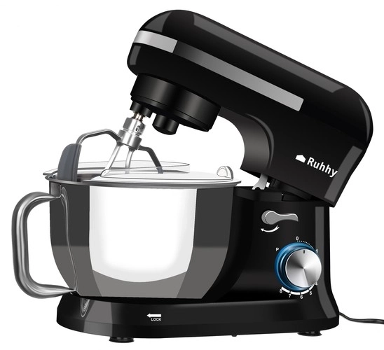 Ruhhy 16746 Robot de cuisine 4,5L + 24 douilles à pâtisserie 1700W