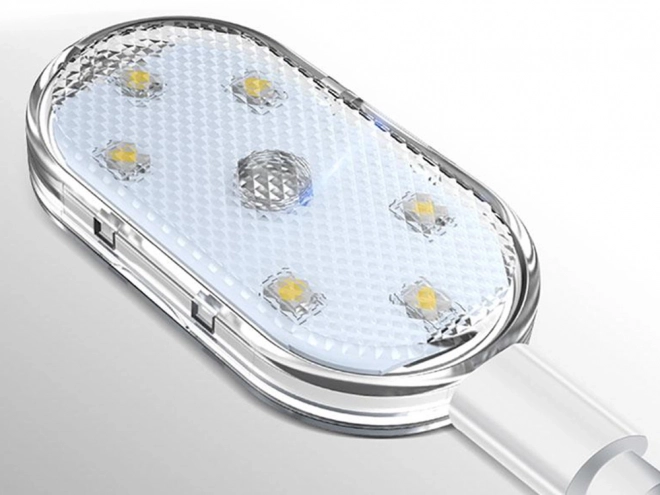 Éclairage LED RGB intérieur de voiture - accessoire sans fil