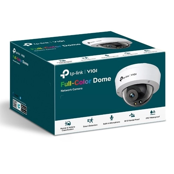 Caméra Dôme VIGI 4MP avec Couleur Complète