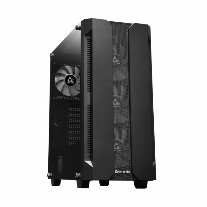 Boîtier Tour Moyen CHIEFTEC Hunter avec 4 ventilateurs RGB