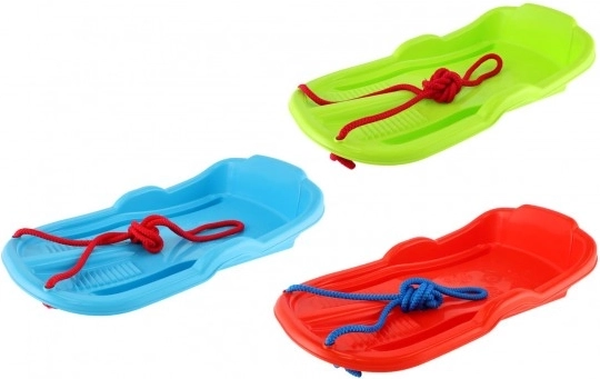 Luges en Plastique avec Corde pour Amusement Hivernal