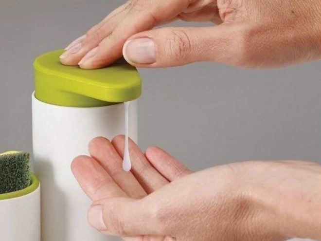 Organisateur de cuisine et distributeur de savon liquide