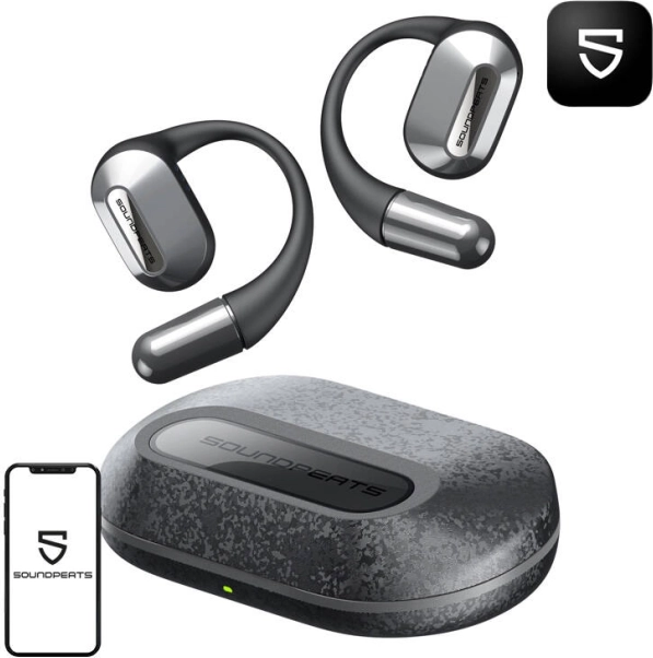 Écouteurs sans fil Soundpeats HearFit noir