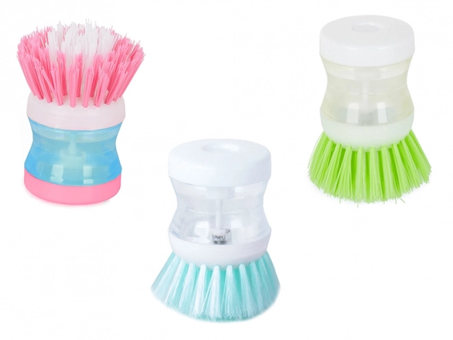 Distributeur de liquide vaisselle à brosse