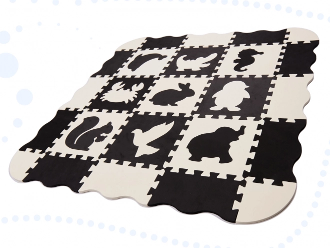 Tapis éducatif en mousse avec motifs d'animaux