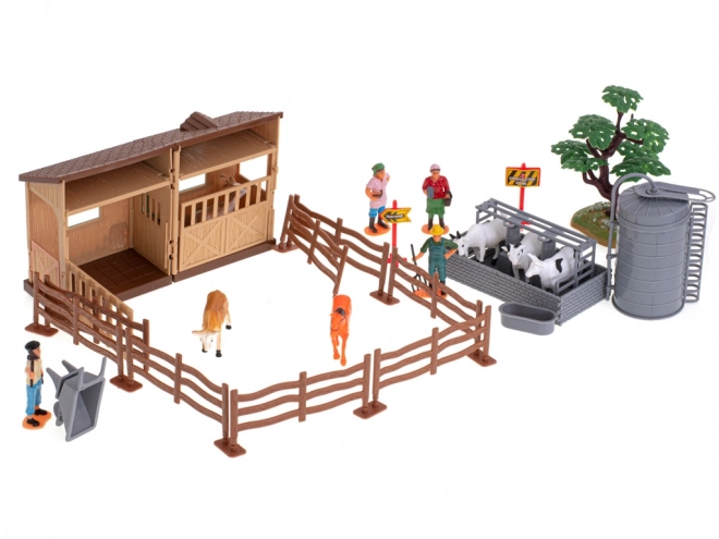 Ferme avec animaux et machines - 49 pcs