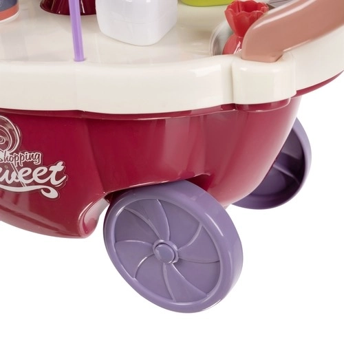 Glacier pour enfants - chariot sur roulettes avec accessoires
