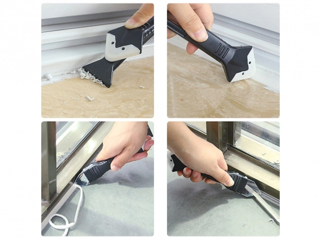 Grattoir universel pour silicone et joints