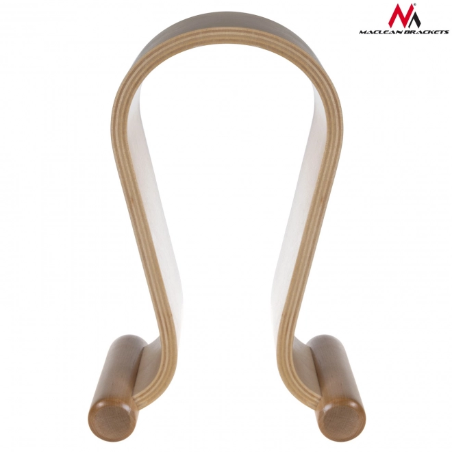 Support pour casque chêne clair