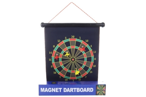 Cible magnétique avec fléchettes