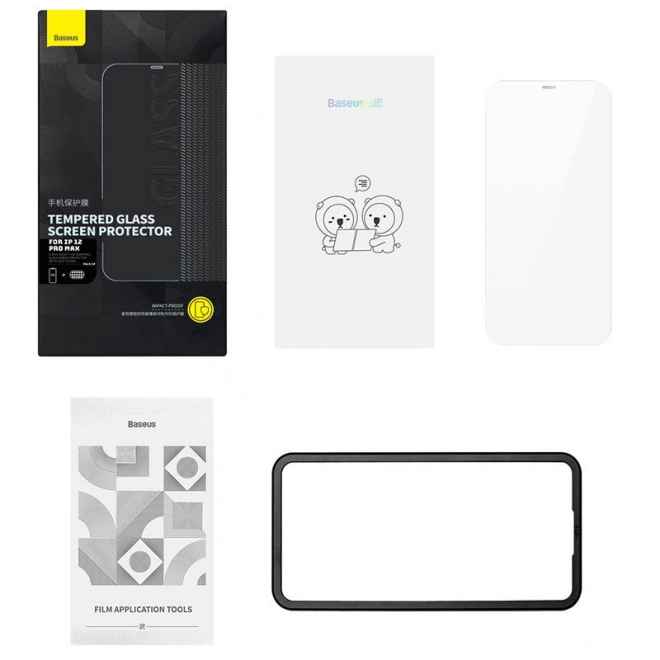 Verre de protection Baseus Schott HD pour iPhone 12 Pro Max
