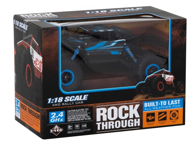 Voiture RC Buggy 1:12 4x4 – Bleu
