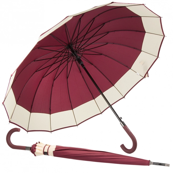 Grand parapluie élégant avec poignée antidérapante