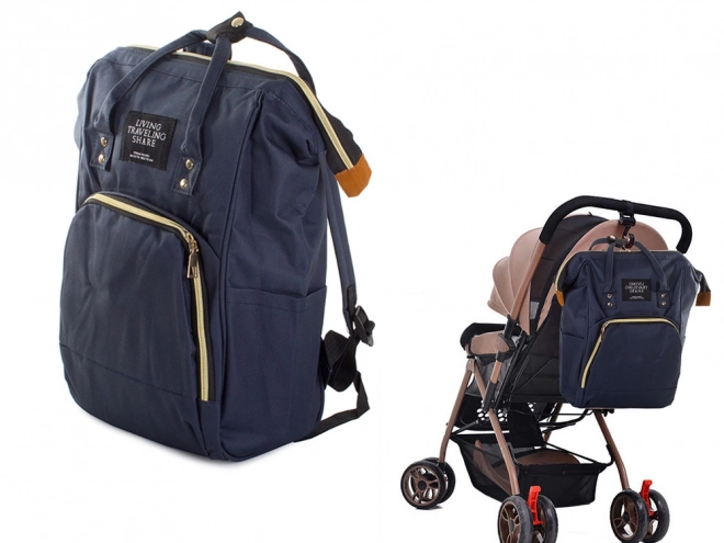 Sac à dos de poussette 3-en-1 pour maman et papa