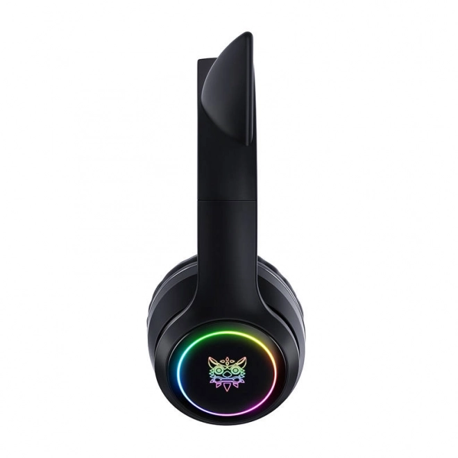 Casque de jeu avec oreilles de chat ONIKUMA B90 noir