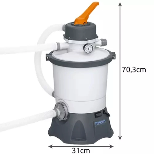 Nettoyage efficace de la piscine