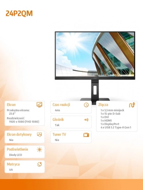 Moniteur AOC 24 pouces