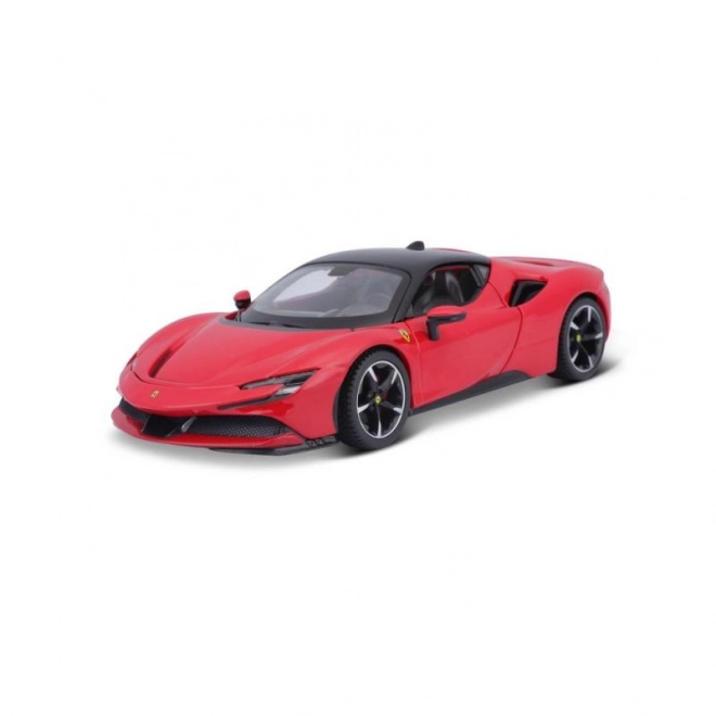 Bburago 1:24 Ferrari Top SF90 Stradale Rouge