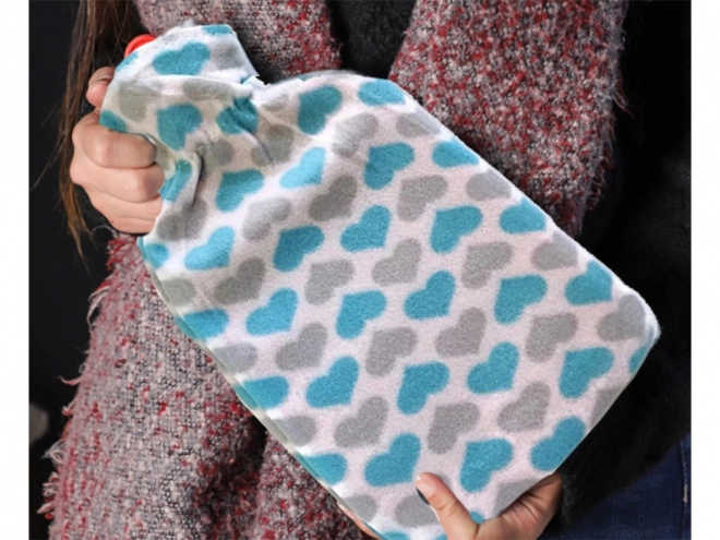 Bouillotte chauffante avec doublure douce