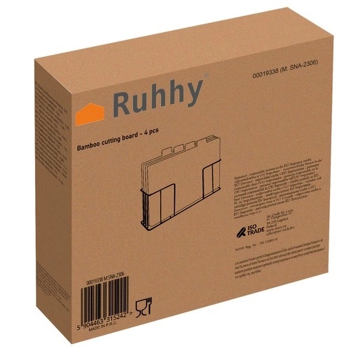Planche en bambou - 4 pcs. Ruhy 19338