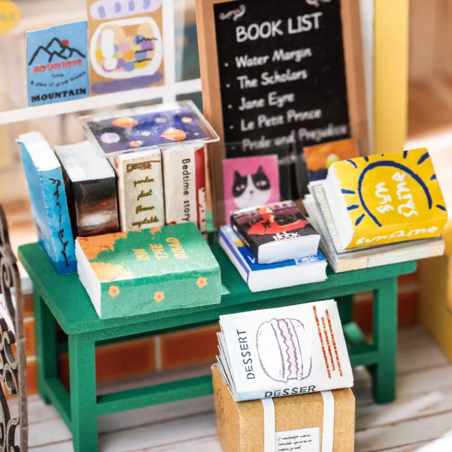 Librairie - Maquette de Maison de Poupée à Faire Soi-même