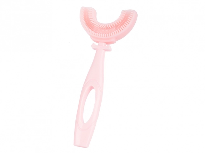 Brosse à dents en silicone pour enfants en forme de U