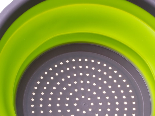 Passoire pliante en silicone pour évier 2 pièces