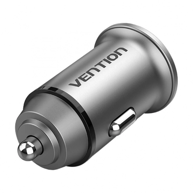 Chargeur de voiture 2x USB Vention 30W Gris