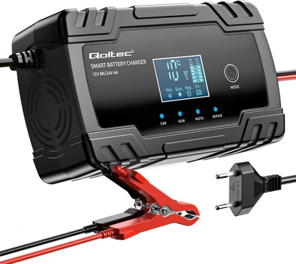 Charge intelligente en 3 étapes pour une durée de vie de batterie prolongée