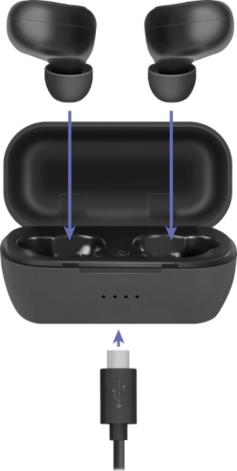 Microphone et commandes directement sur les écouteurs