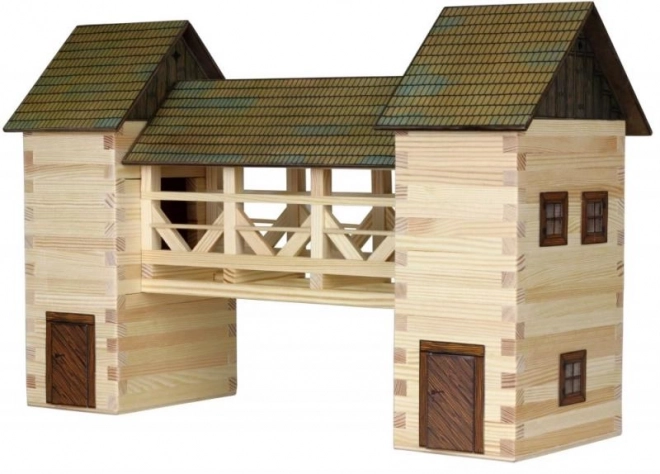 Kit de construction en bois pont WALACHIA à coller