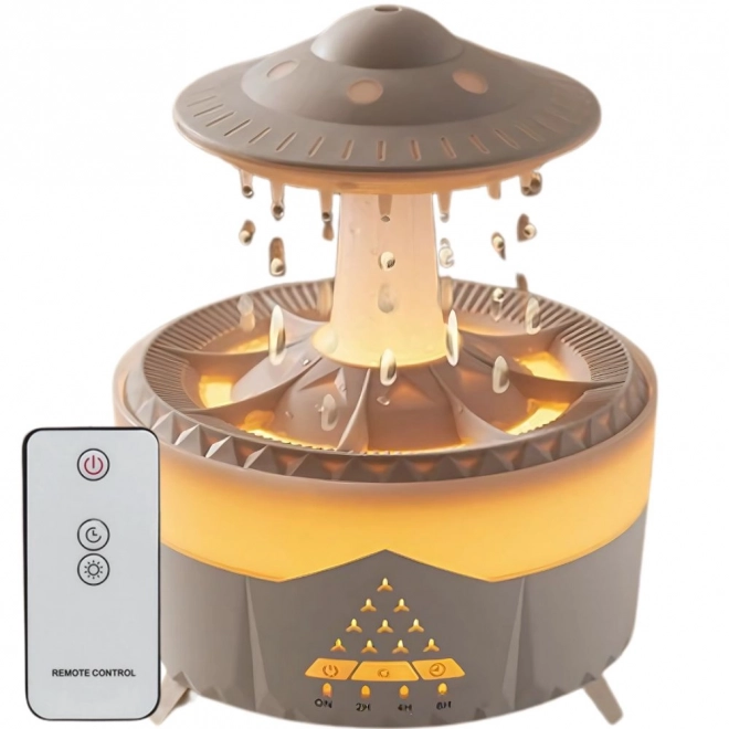 Humidificateur d'air et diffuseur aromatique en forme d'OVNI