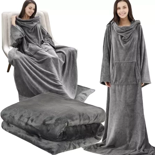 Couverture-mikina gris clair Ruhhy 22649