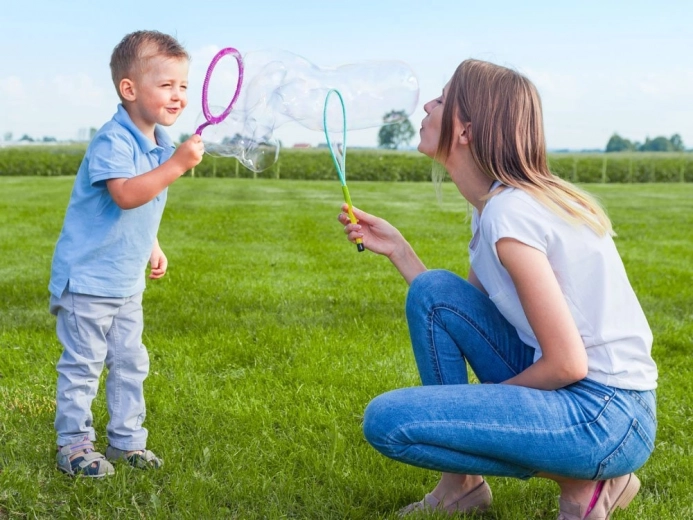 Amusement en plein air pour toute la famille
