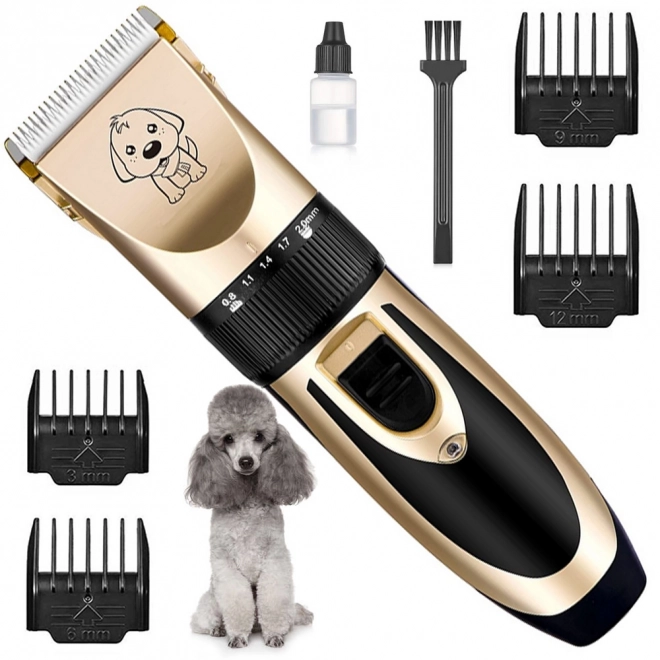 Ensemble de ciseaux pour couper les chiens