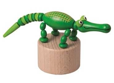 Figurine crocodile pressante Detoa