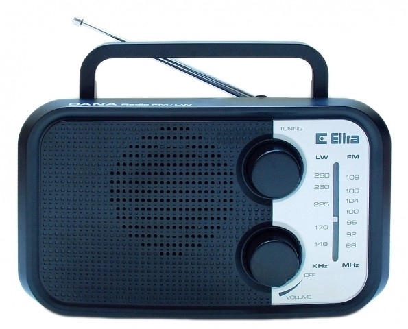 Radio portable DANA modèle 206 blanc