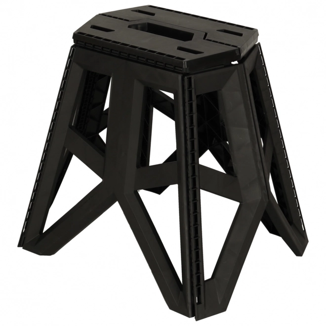 Chaise de camping pliante noire