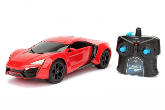 Voiture télécommandée Rápidos et Dangereux Lykan Hypersport