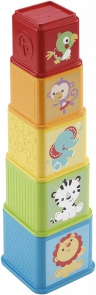 Tour empilable colorée Fisher-Price