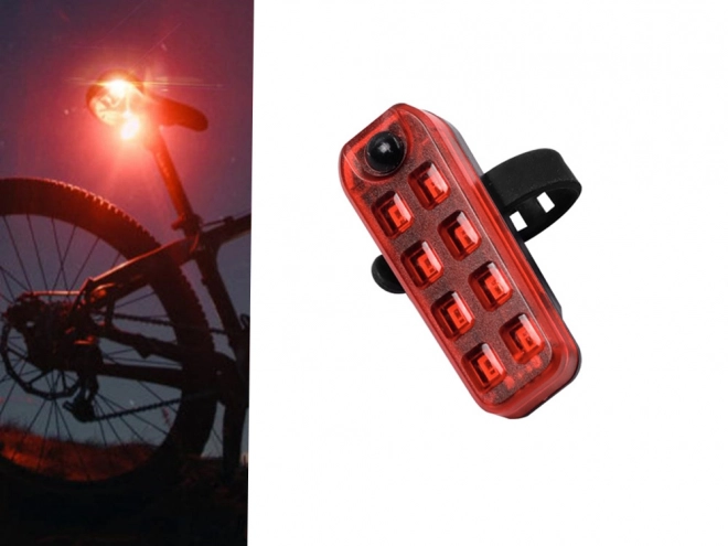 Feu arrière LED pour vélo avec chargement USB
