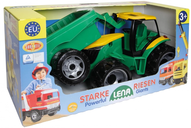 Lena Tracteur sans pelle et excavateur avec remorque