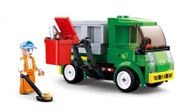 Sluban Town Camion Poubelle Kit de Construction